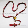 High quality Mary center wooden Catholic Rosary